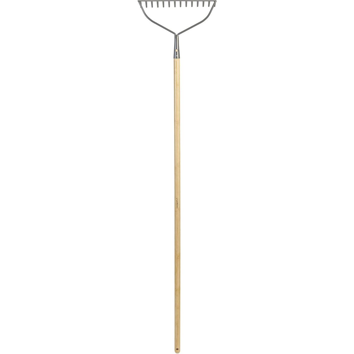GARDENSTAR Râteau - 14 dents manche en bambou - H155 cm