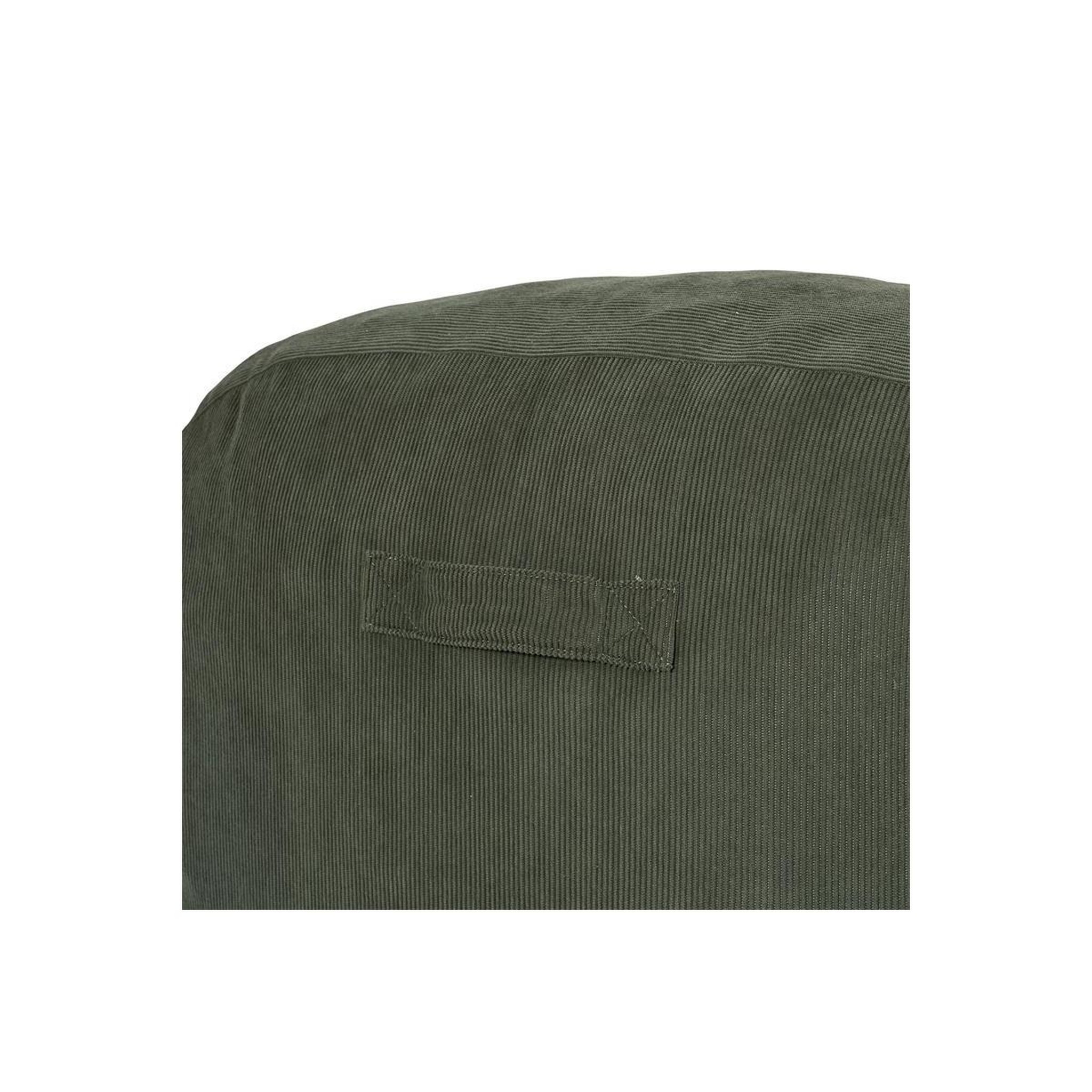 Voir la diapositive 6 : The Home Deco Factory Fauteuil compressé côtelé  jules  85cm vert