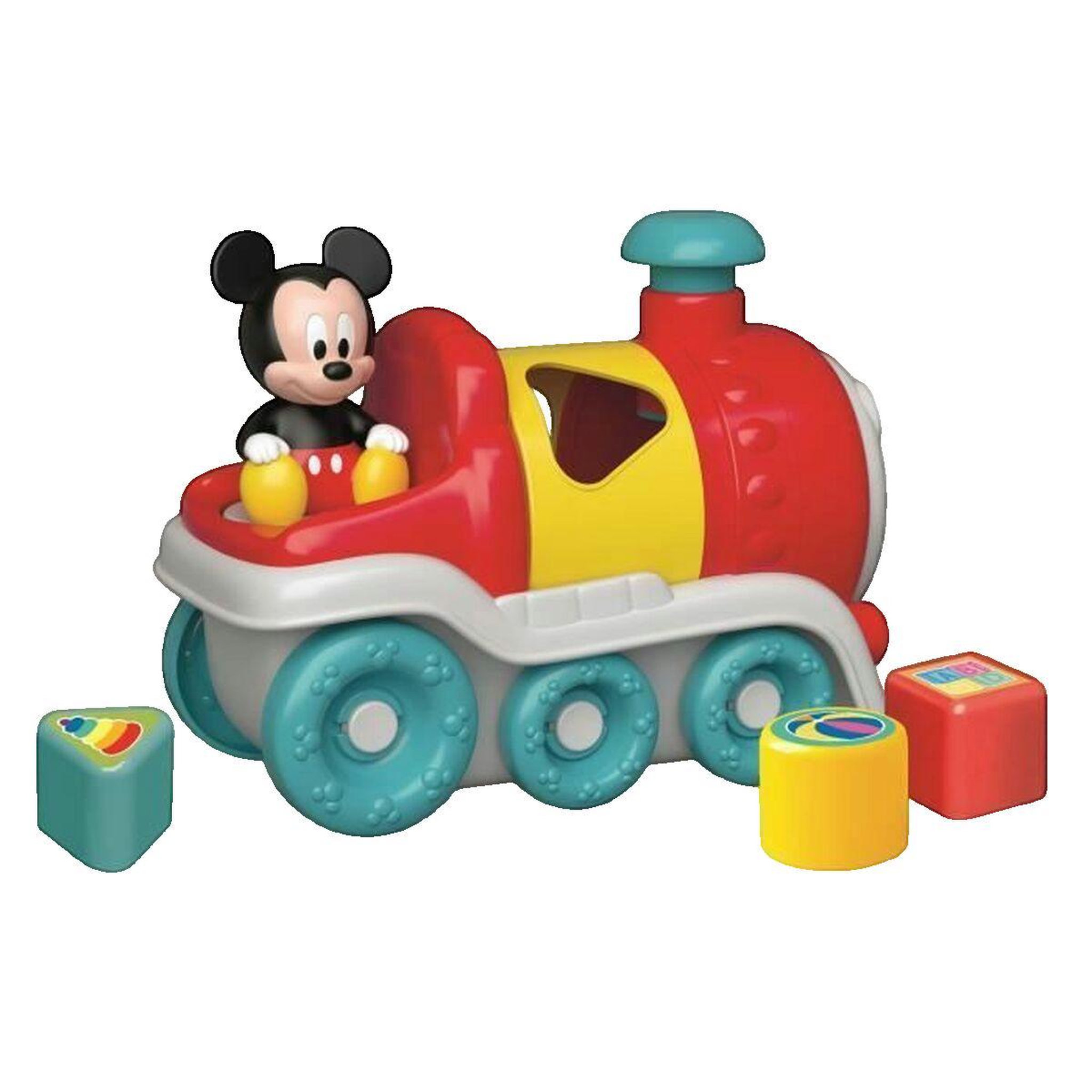 Voir la diapositive 1 : CLEMENTONI Train à tirer Clementoni Train Mickey Jaune