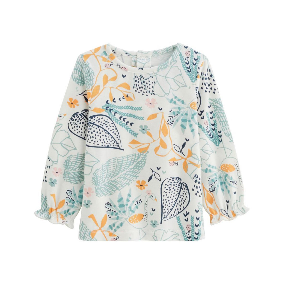 Petit Béguin Lot de 2 t-shirts enfant manches longues Holamuchacha