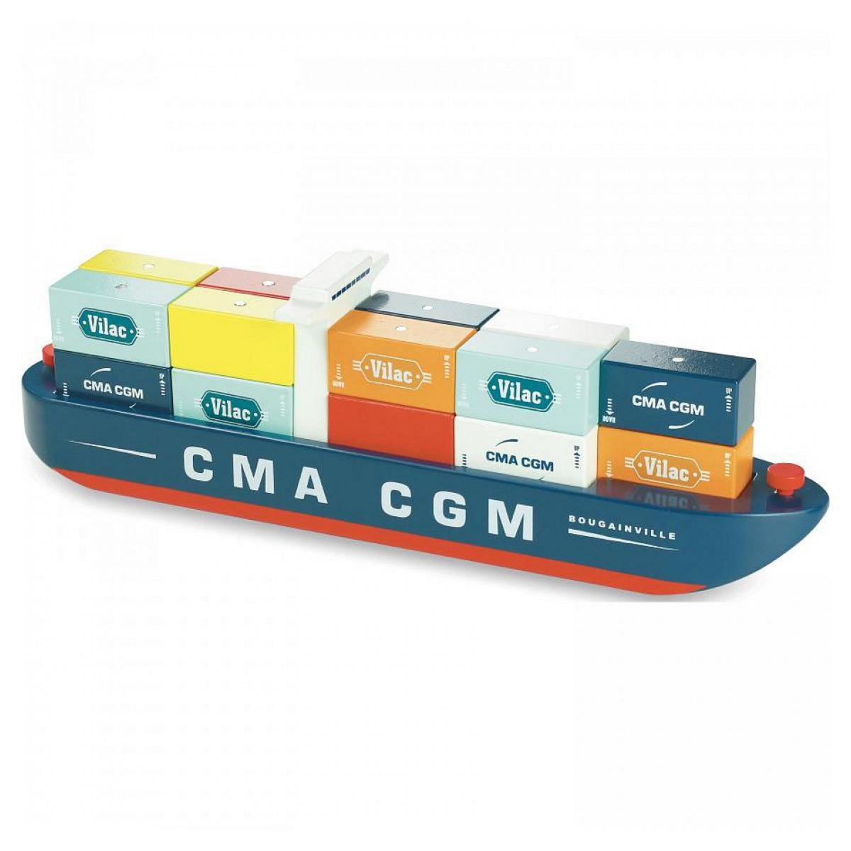 Vilac Bateau porte-conteneurs bougainville