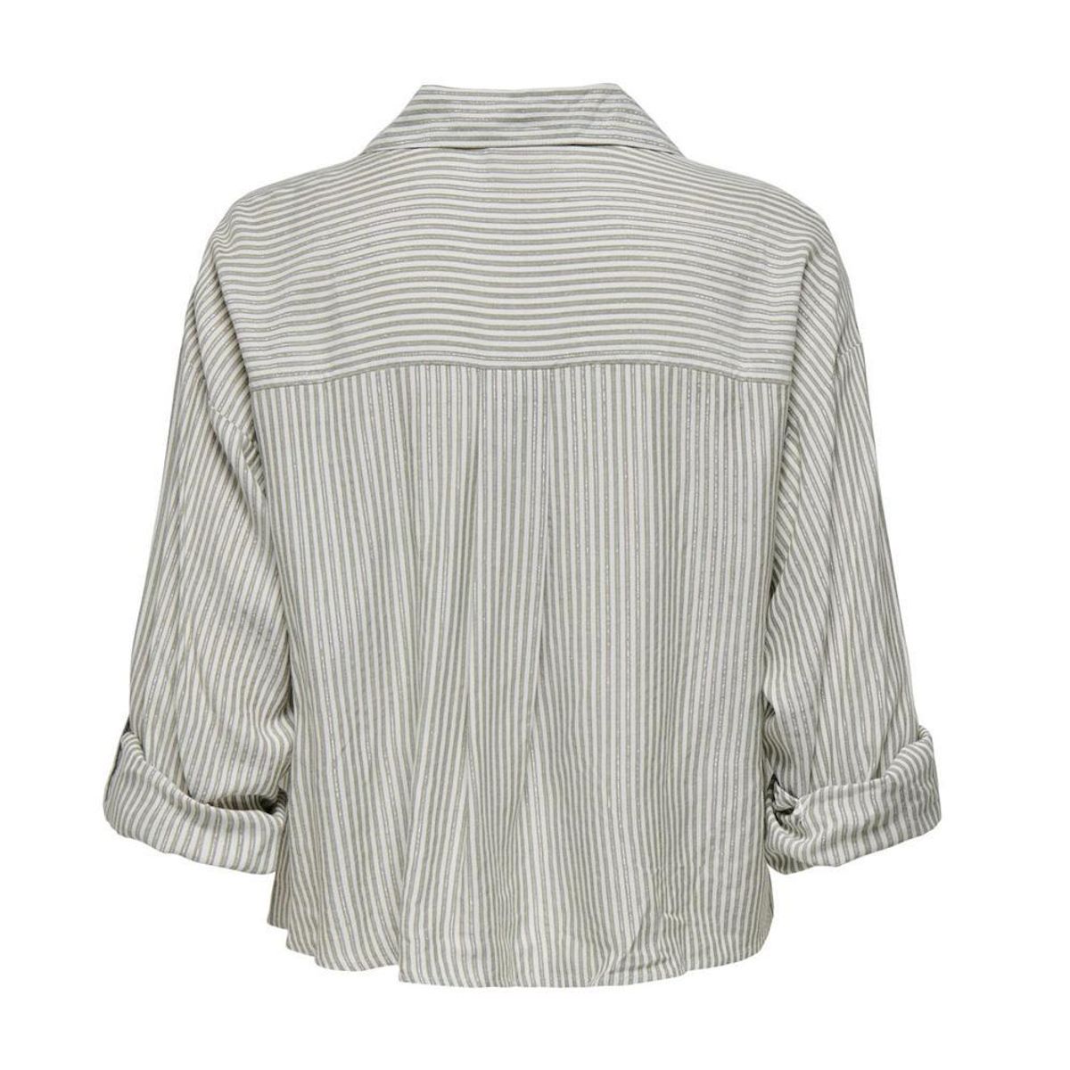 JACQUELINE DE YONG Chemise à Rayures /Blanc Femme JDY Selma