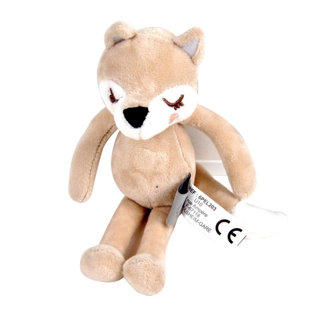 Paris Prix Peluche pour Bébé  Edgard le Renard  23cm Beige
