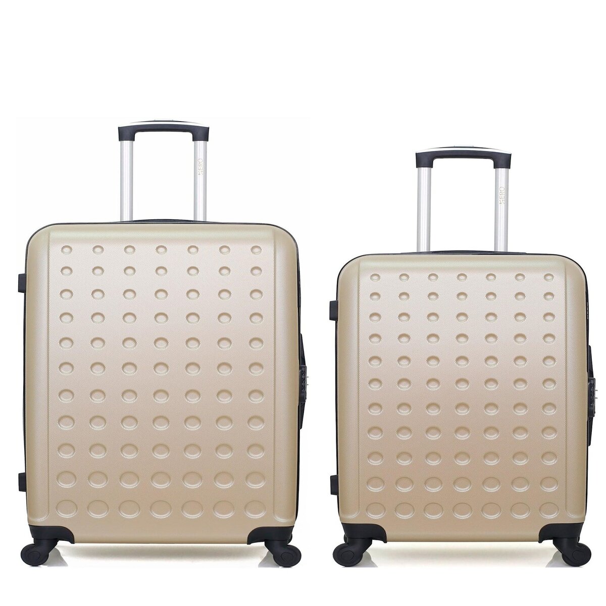 HERO HERO - Lot de 2 - Valise grand format et valise weekend TAURUS