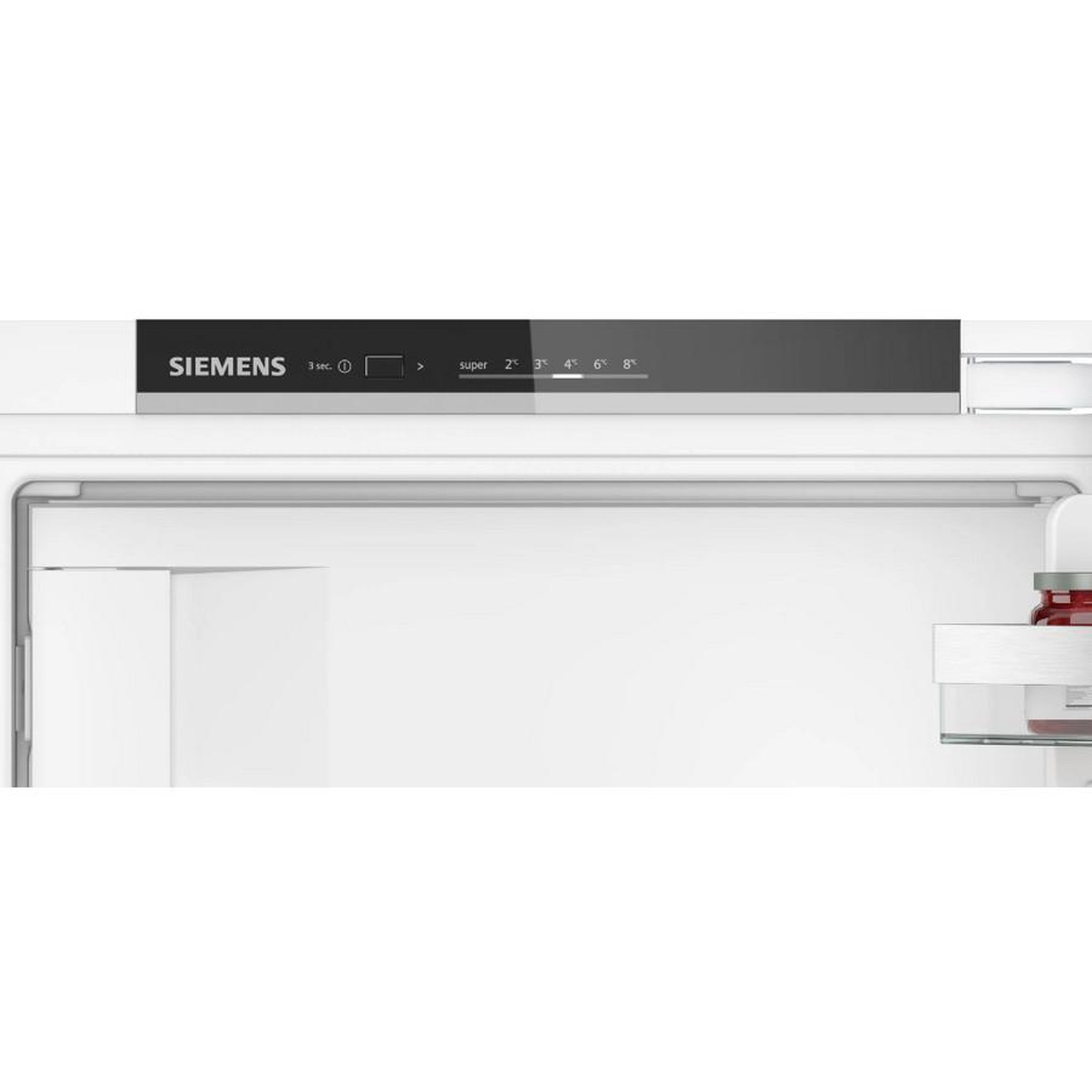 Voir la diapositive 3 : Siemens Réfrigérateur 1 porte intégrable à pantographe 119l - ki22lvfe0