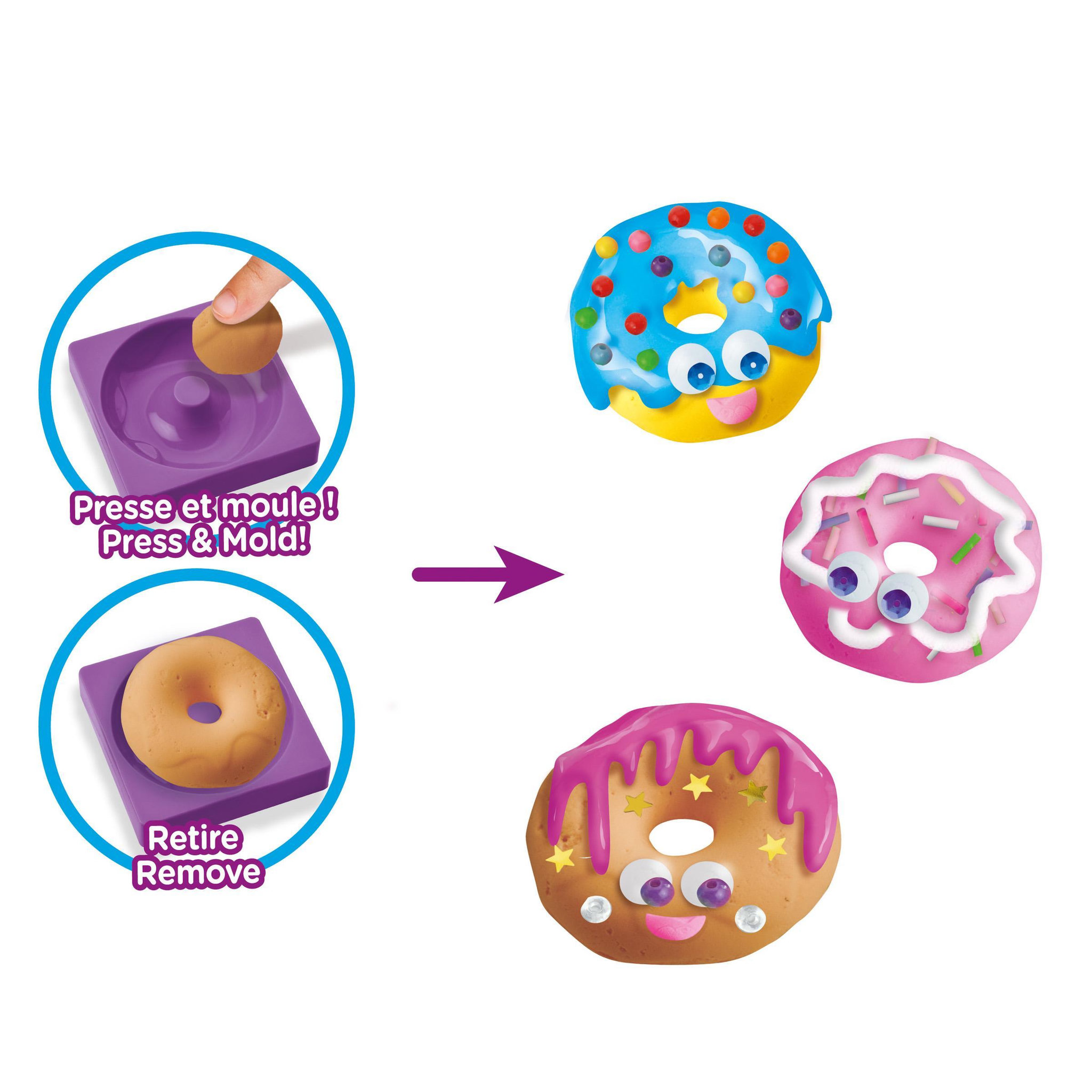 Voir la diapositive 3 : Lexibook Cra-Z-Slimy Pâtisserie