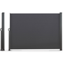 Voir la diapositive 1 : ID MARKET Paravent extérieur rétractable 160 x 300 CM gris anthracite store latéral