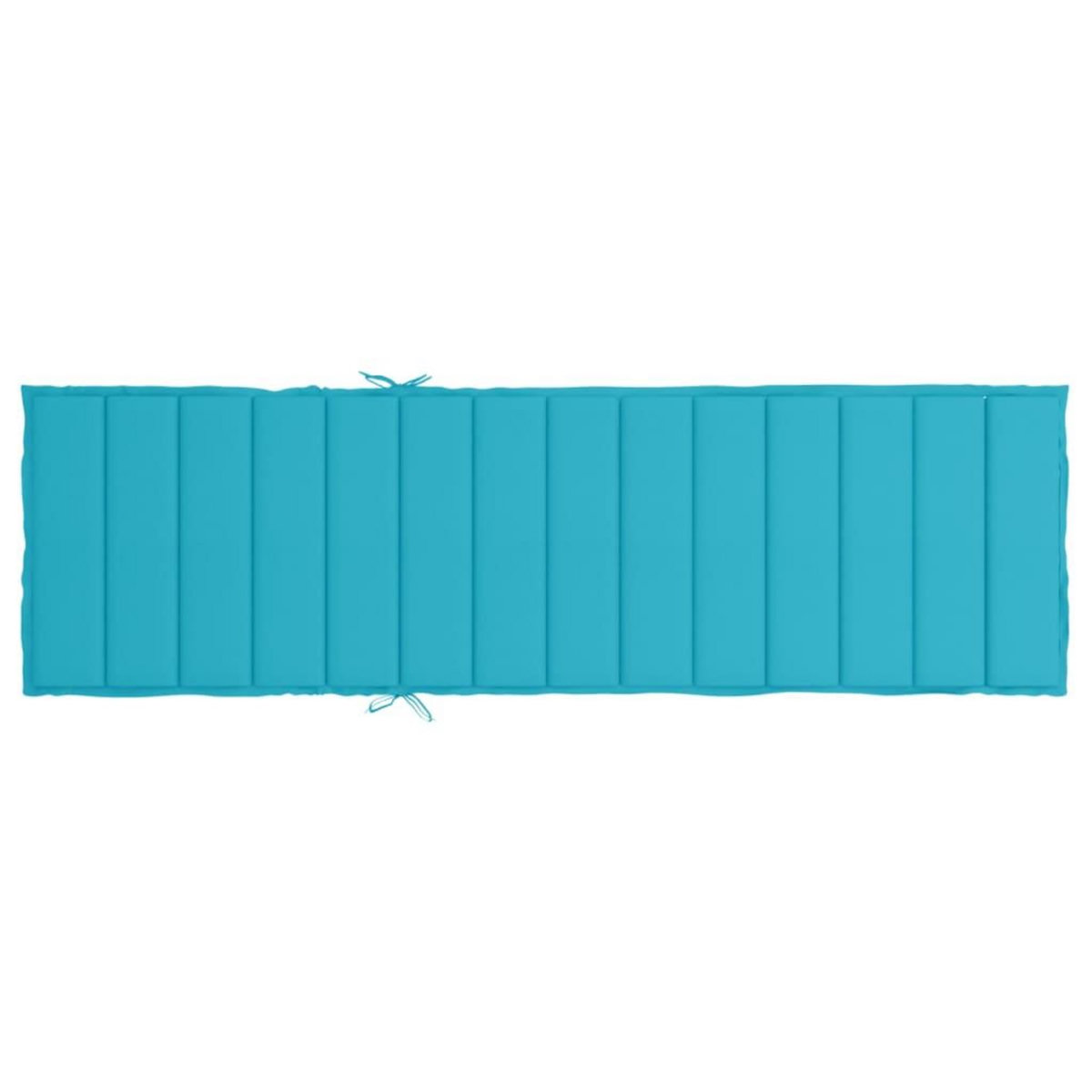 VIDAXL Coussin de chaise longue turquoise tissu oxford