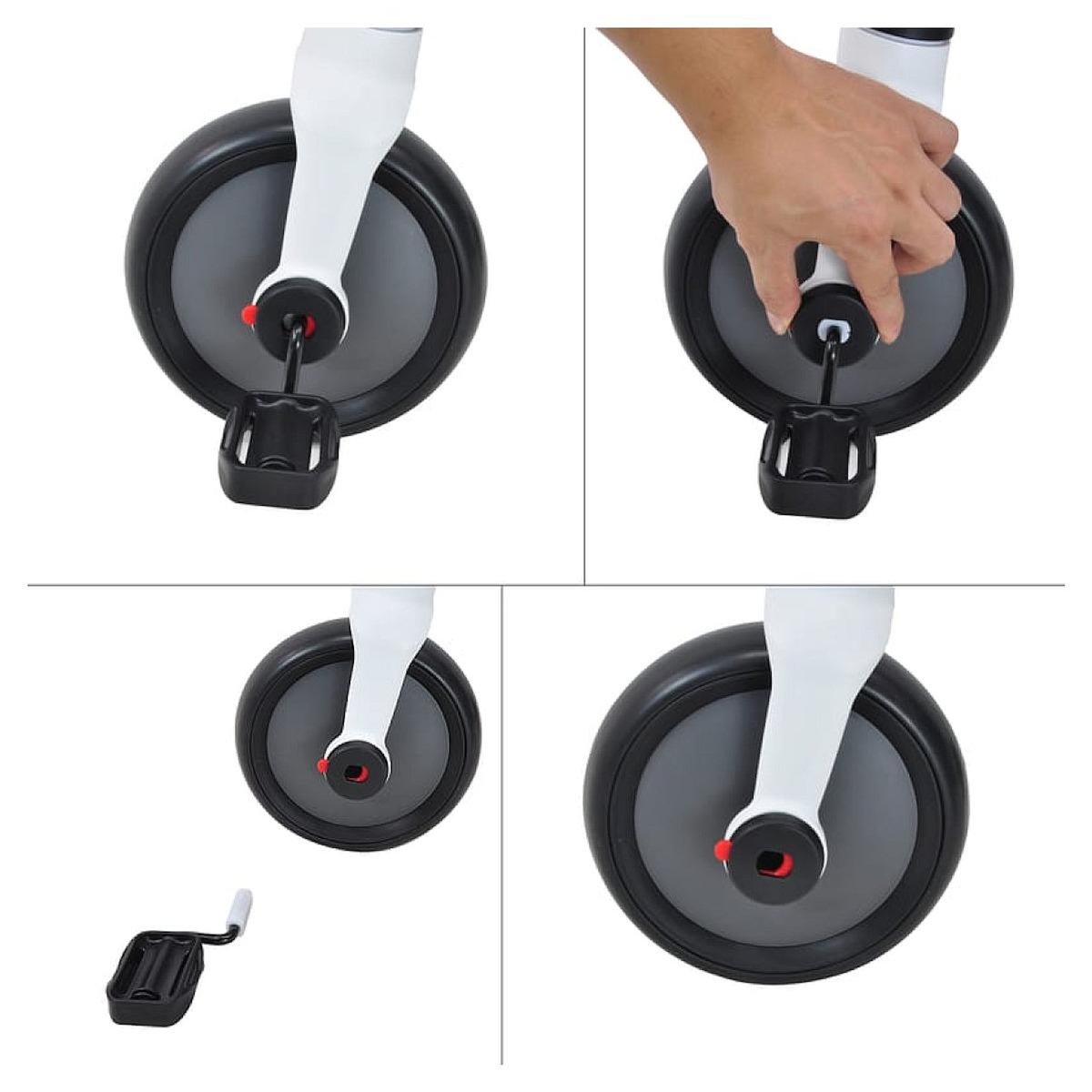 Sunny Tricycle avec poignée de poussée amovible