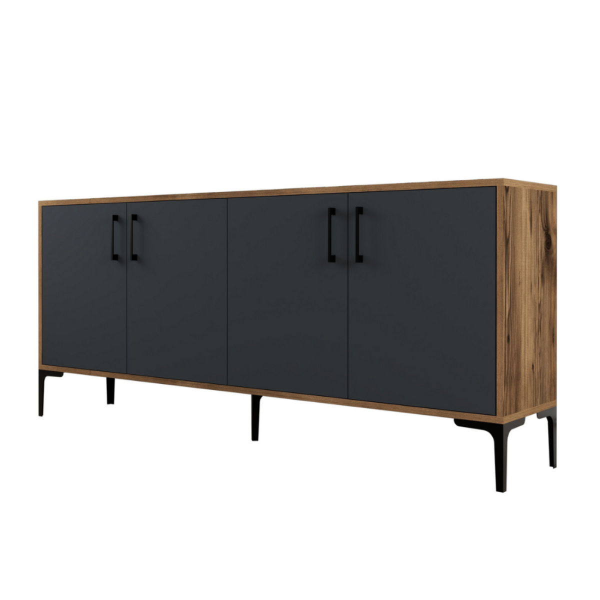 CONCEPT USINE Buffet 180 cm style industriel ARKEL
