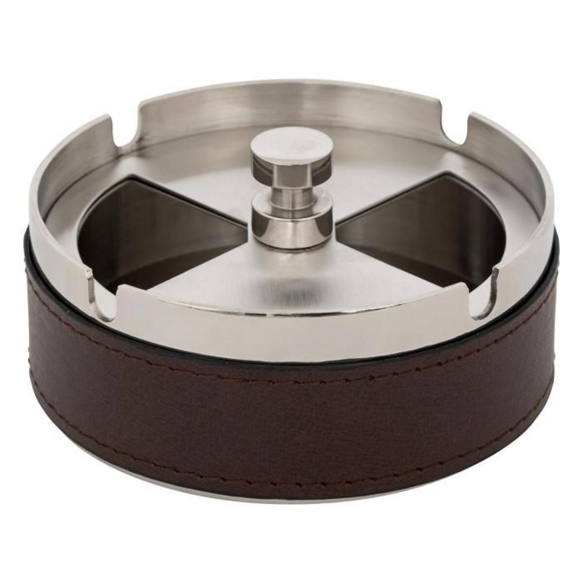 ATMOSPHERA Cendrier en Métal  Jule  10cm Marron