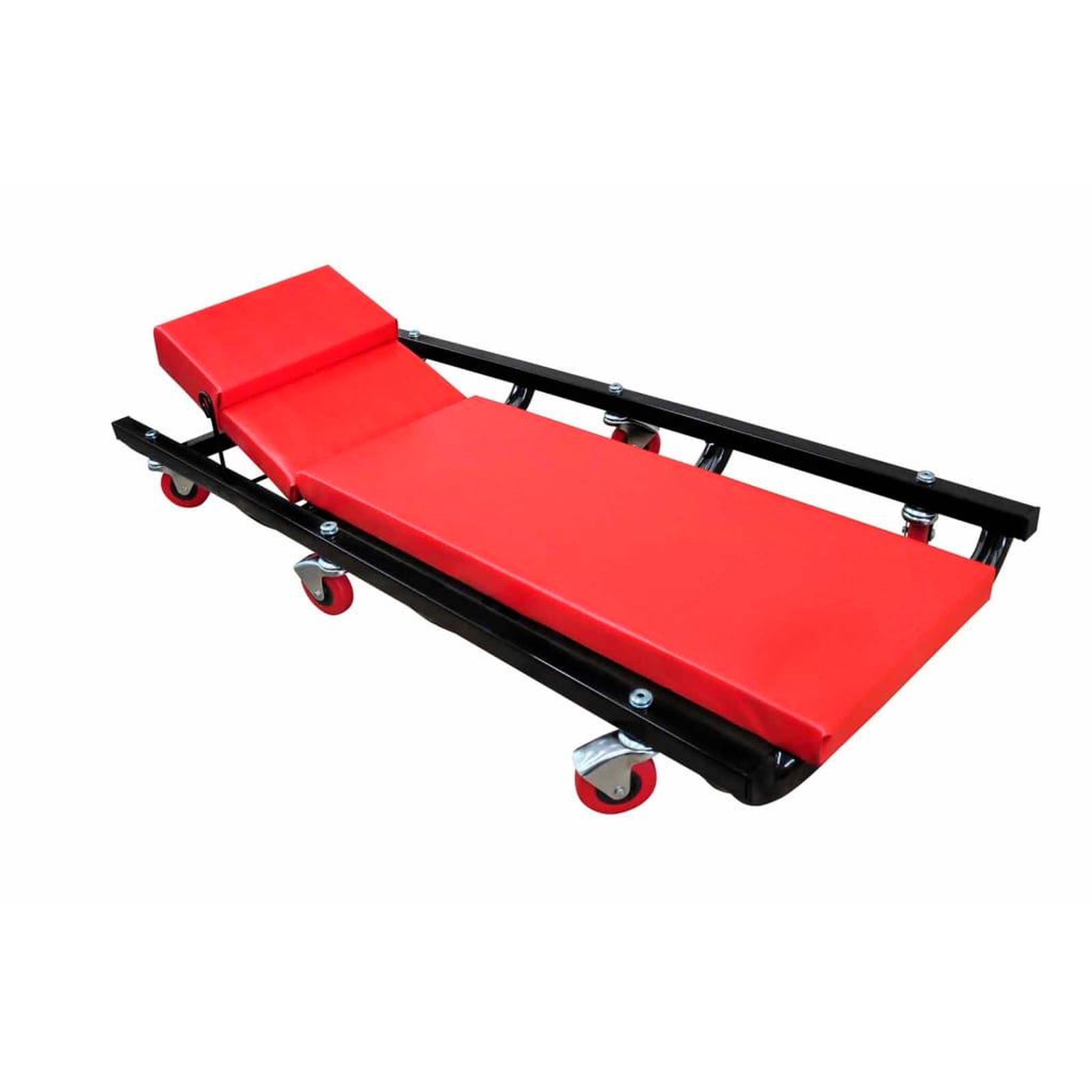 VIDAXL Chariot de visite reglable avec 6 roulettes
