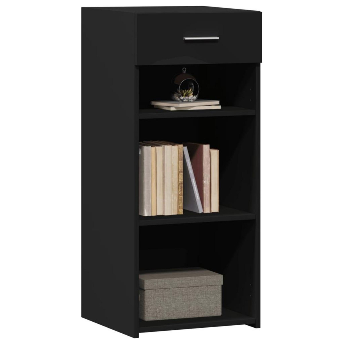 VIDAXL Buffet noir 40x42,5x93 cm bois d'ingenierie