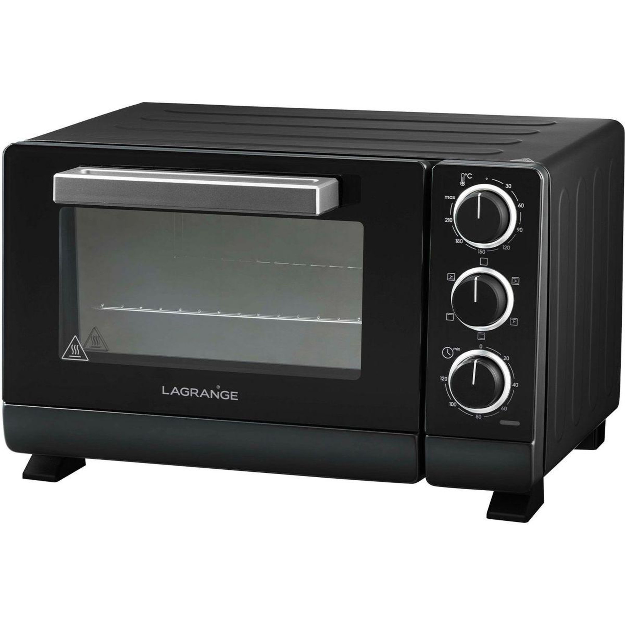LAGRANGE Mini four 719001 chaleur tournante 21L - 250°C - 120 min - Noir