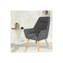 Voir la diapositive 4 : Paris Prix Fauteuil Scandinave  Watson  101cm Gris