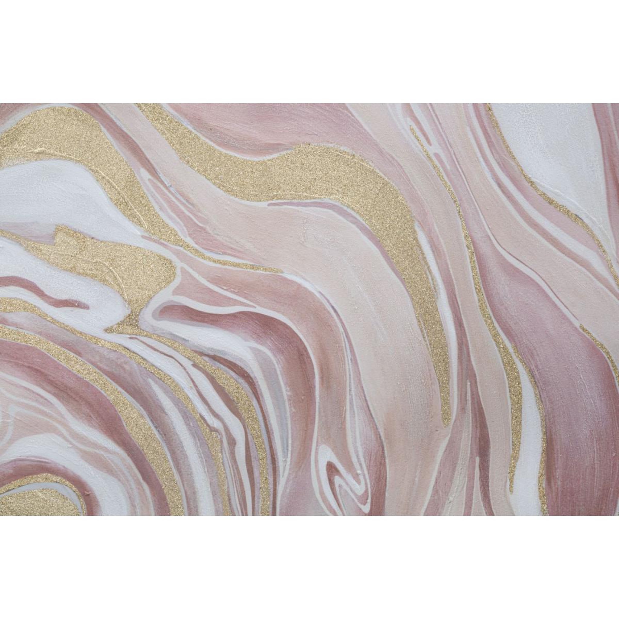 Voir la diapositive 3 : Paris Prix Toile peinture déco  pinkly  80x80cm multicolore