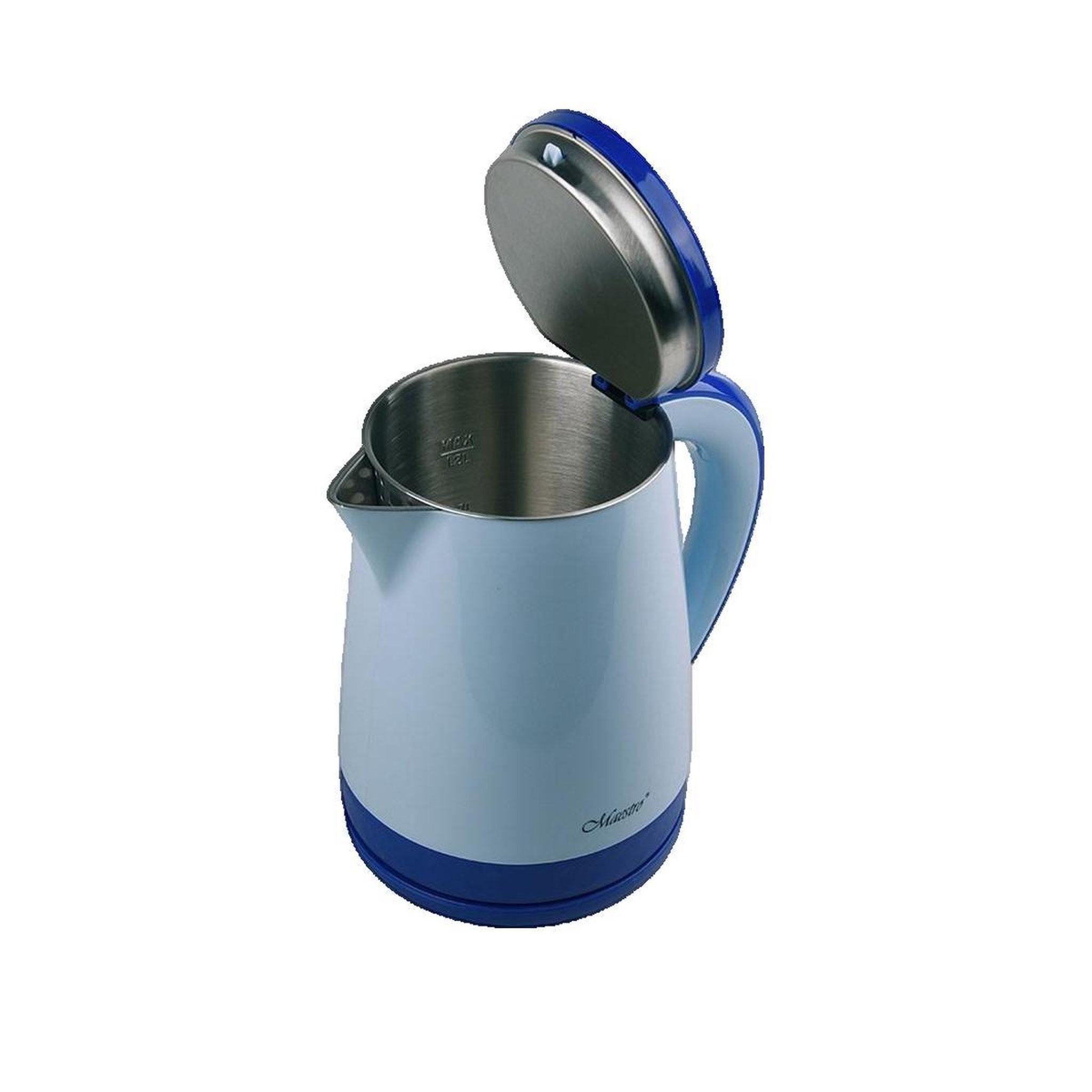 Voir la diapositive 2 : HELLO MAESTRO Bouilloire électrique Maestro MR-037 Bleue 1,2 L