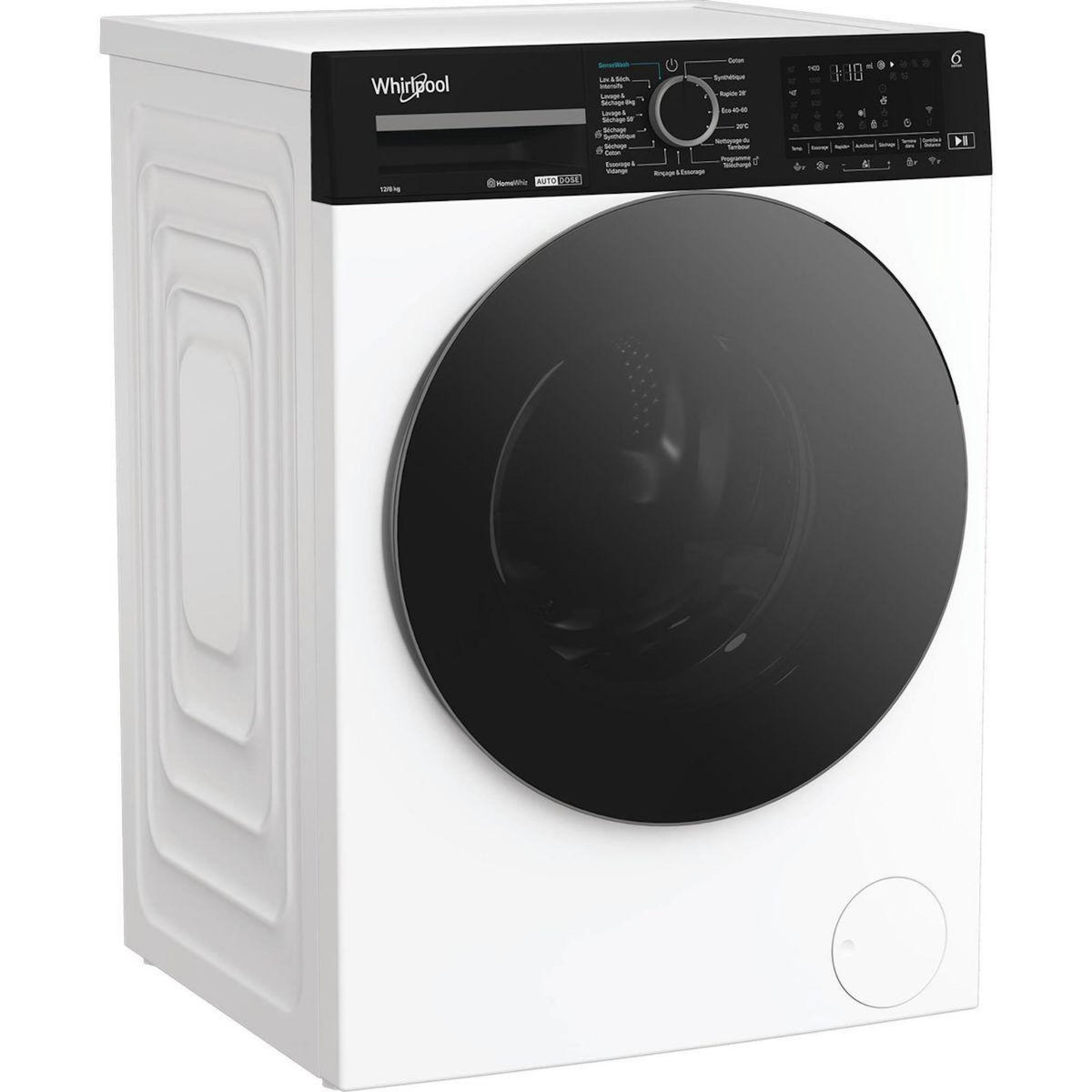 Whirlpool Lave linge séchant hublot WPD2836WADSFR