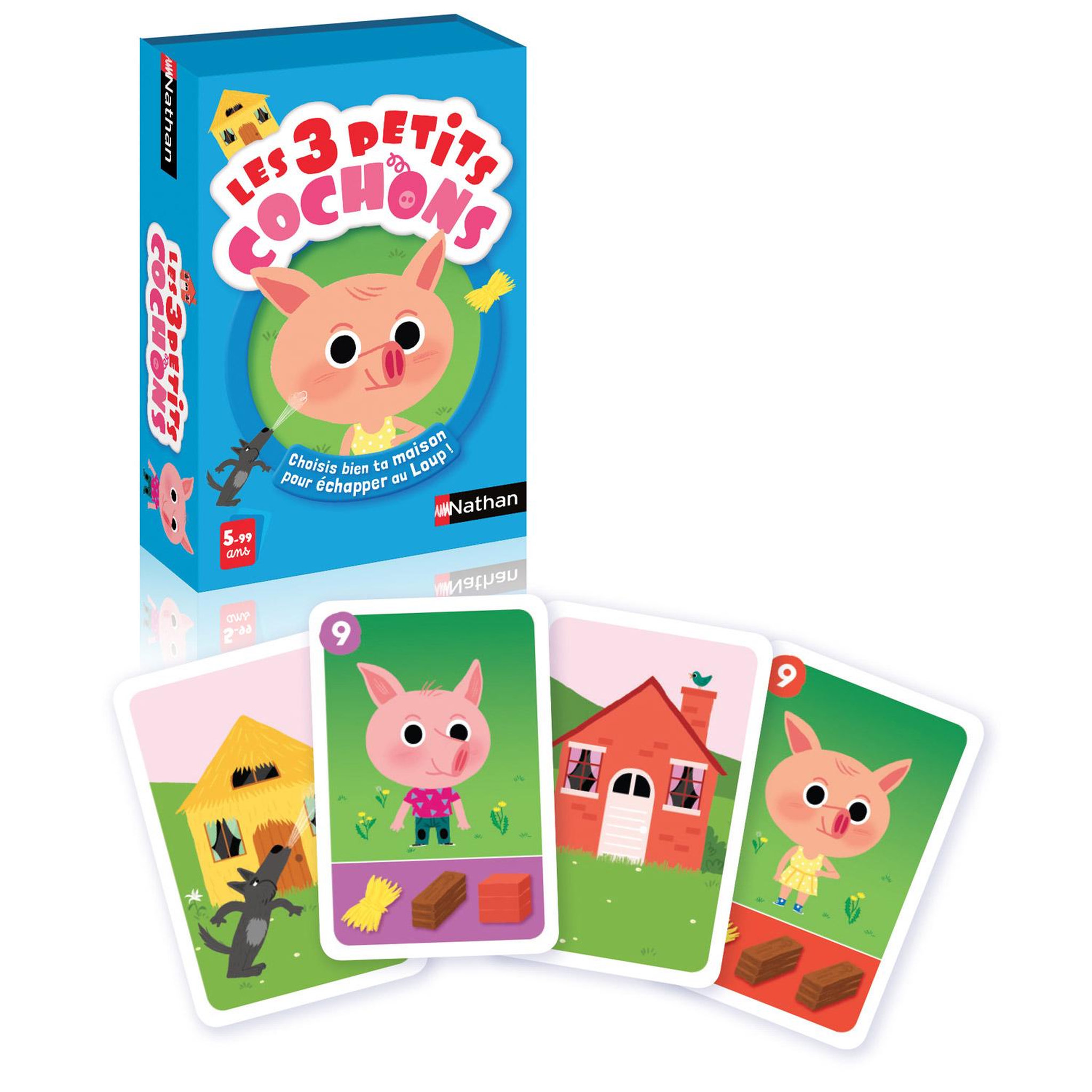 Nathan Les 3 petits cochons