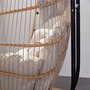 Voir la diapositive 6 : CONCEPT USINE Fauteuil suspendu 2 places effet rotin FARO