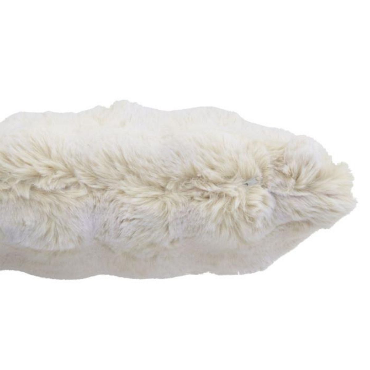 Paris Prix Coussin Déco Uni  Wave  45x45cm Ivoire