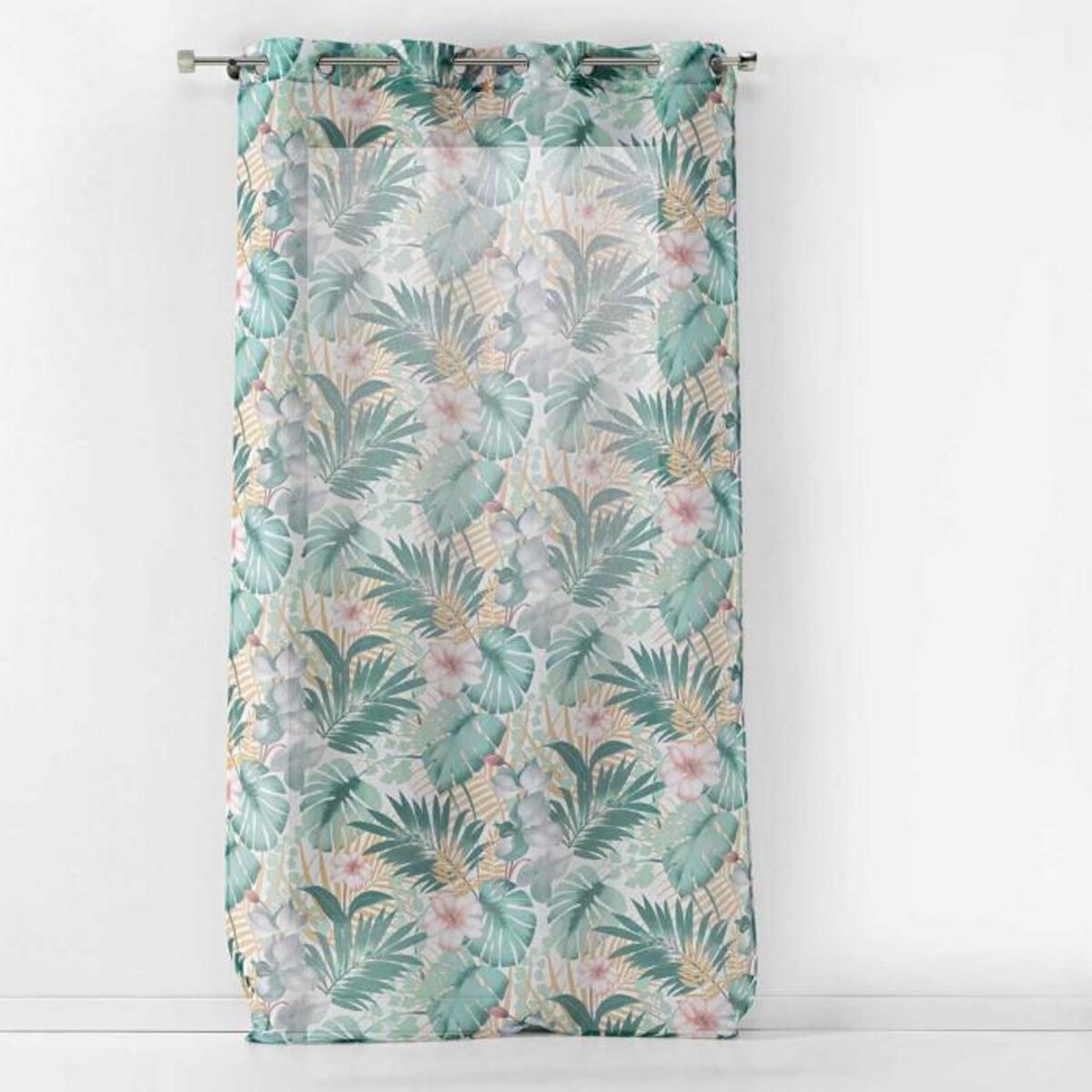 Paris Prix Rideau Voilage à Œillets  Kely  140x240cm Blanc