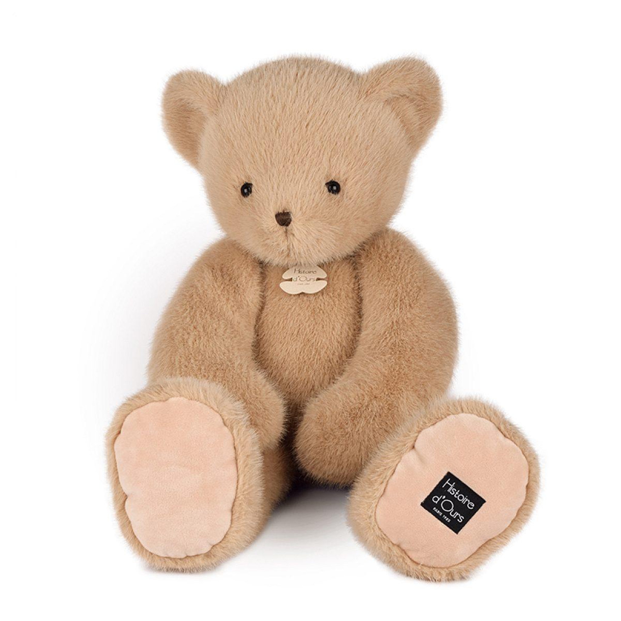 Histoire D'Ours Ours en peluche clémentin beige - 60cm