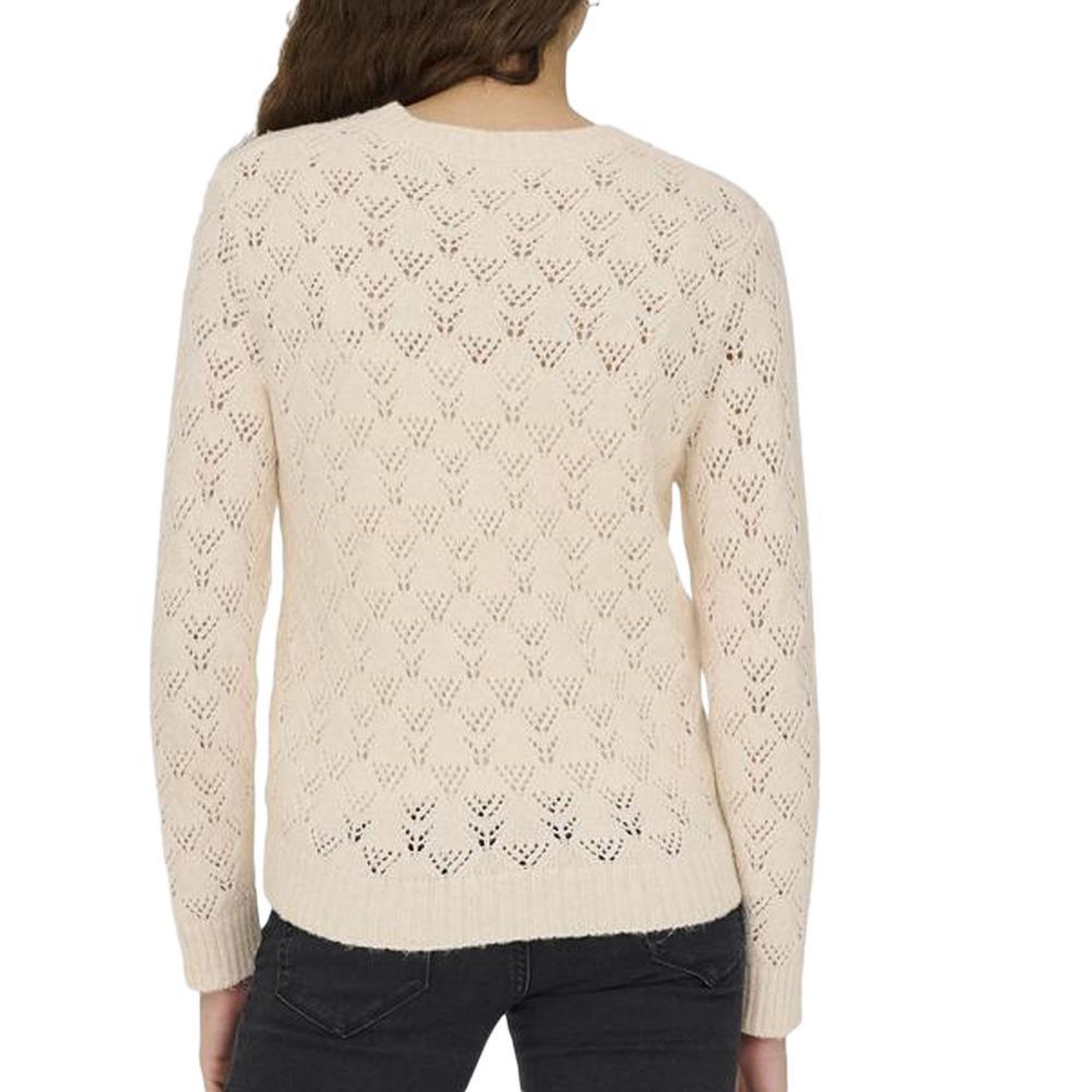 Voir la diapositive 2 : JACQUELINE DE YONG Pull Beige Femme JDY Amanda