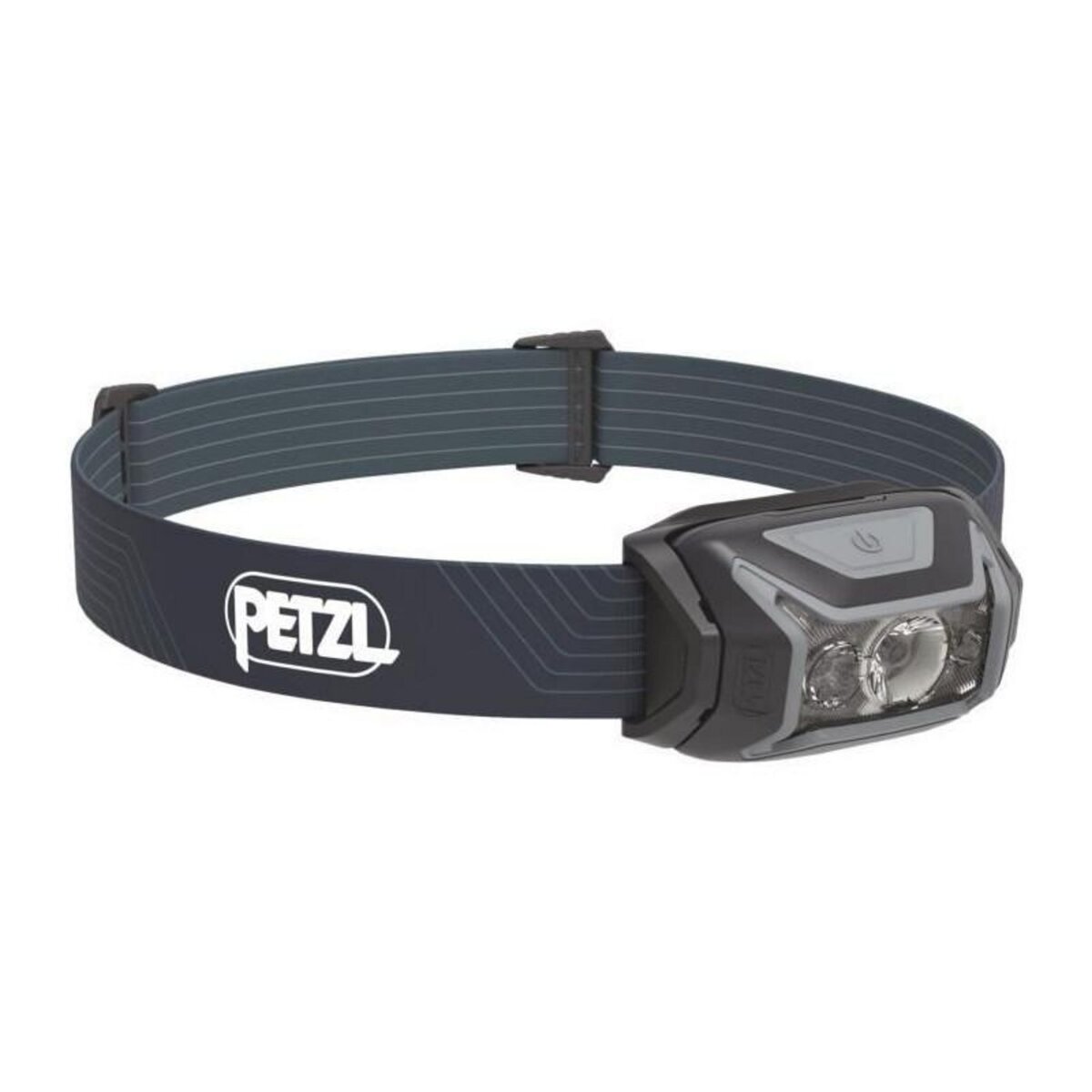 Petzl Lampe frontale - PETZL - ACTIK - Running / Trekking - 450 lumens - 3 piles AAA/LR03 incluses - Gris