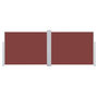 Voir la diapositive 4 : VIDAXL Auvent lateral retractable Marron 140 x 1000 cm