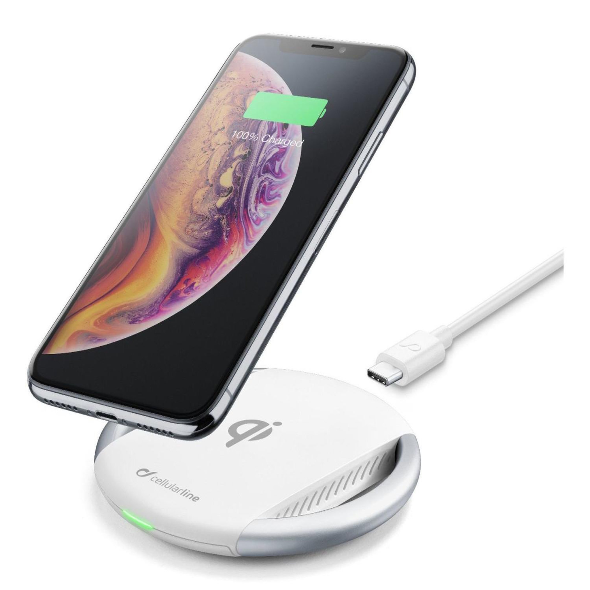 Voir la diapositive 1 : CELLULAR LINE Cellularline arena wireless charger - apple