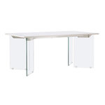 Paris Prix Table à Manger Design  Ester 180cm Gris Clair