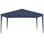 Voir la diapositive 3 : VIDAXL Tente de reception 4x4 m bleu
