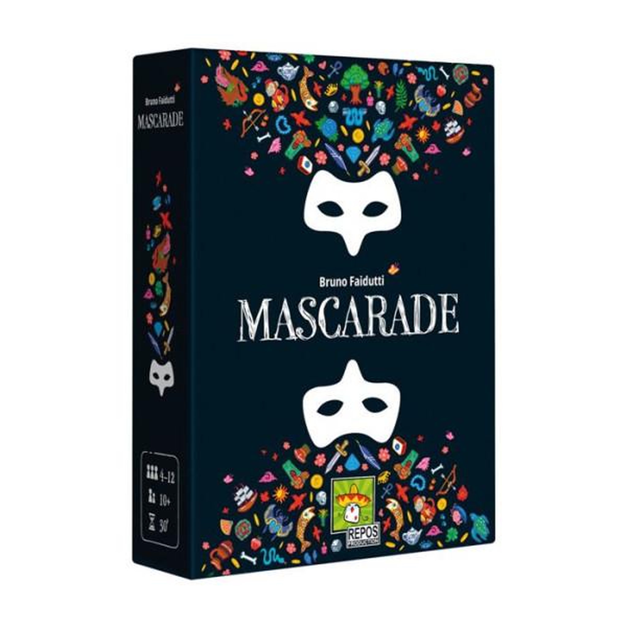 Asmodee Jeu de stratégie - ASMODEE - Mascarade V2 - Enfant - Bleu - 7 ans et plus