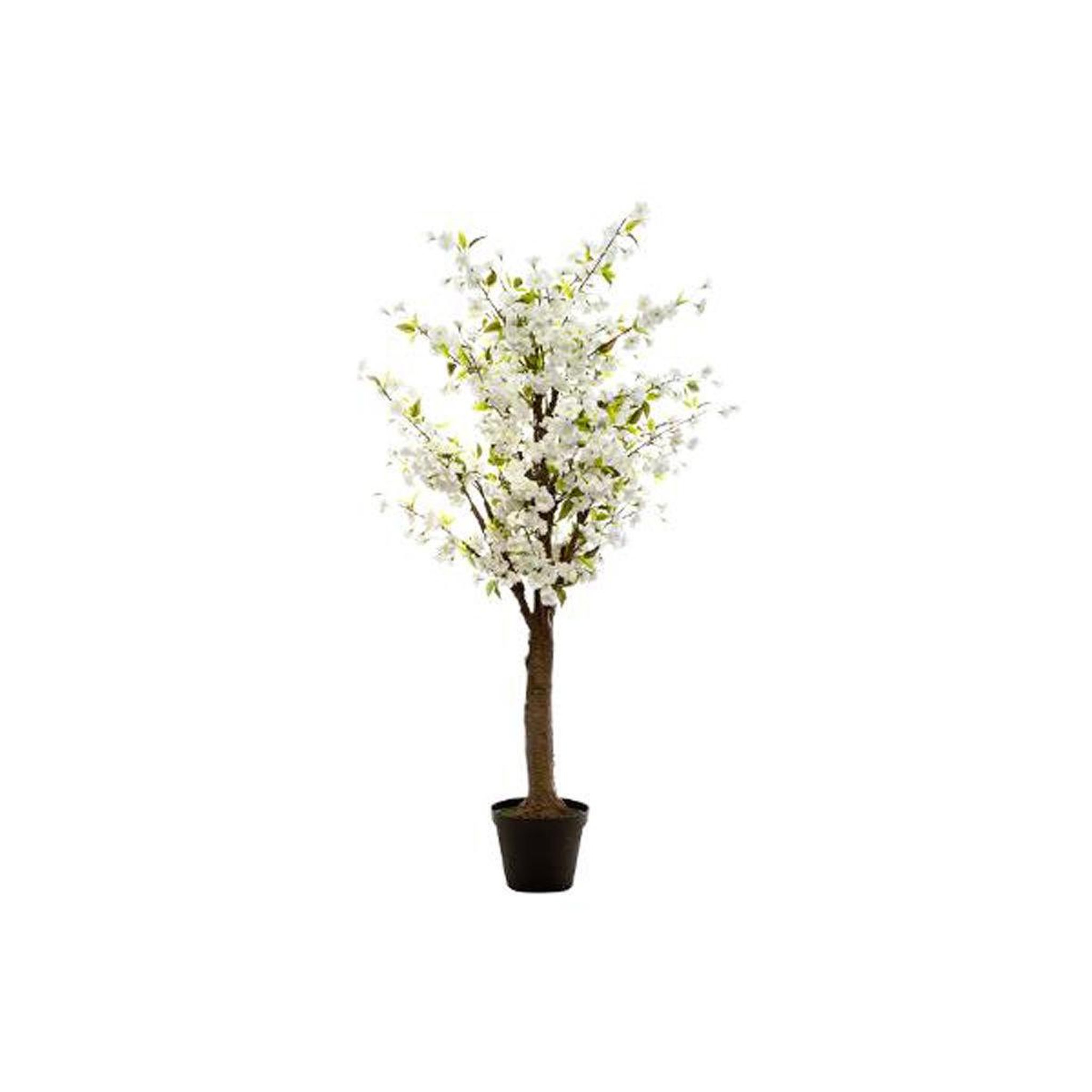 ATMOSPHERA Plante artificielle  cerisier  200cm blanc