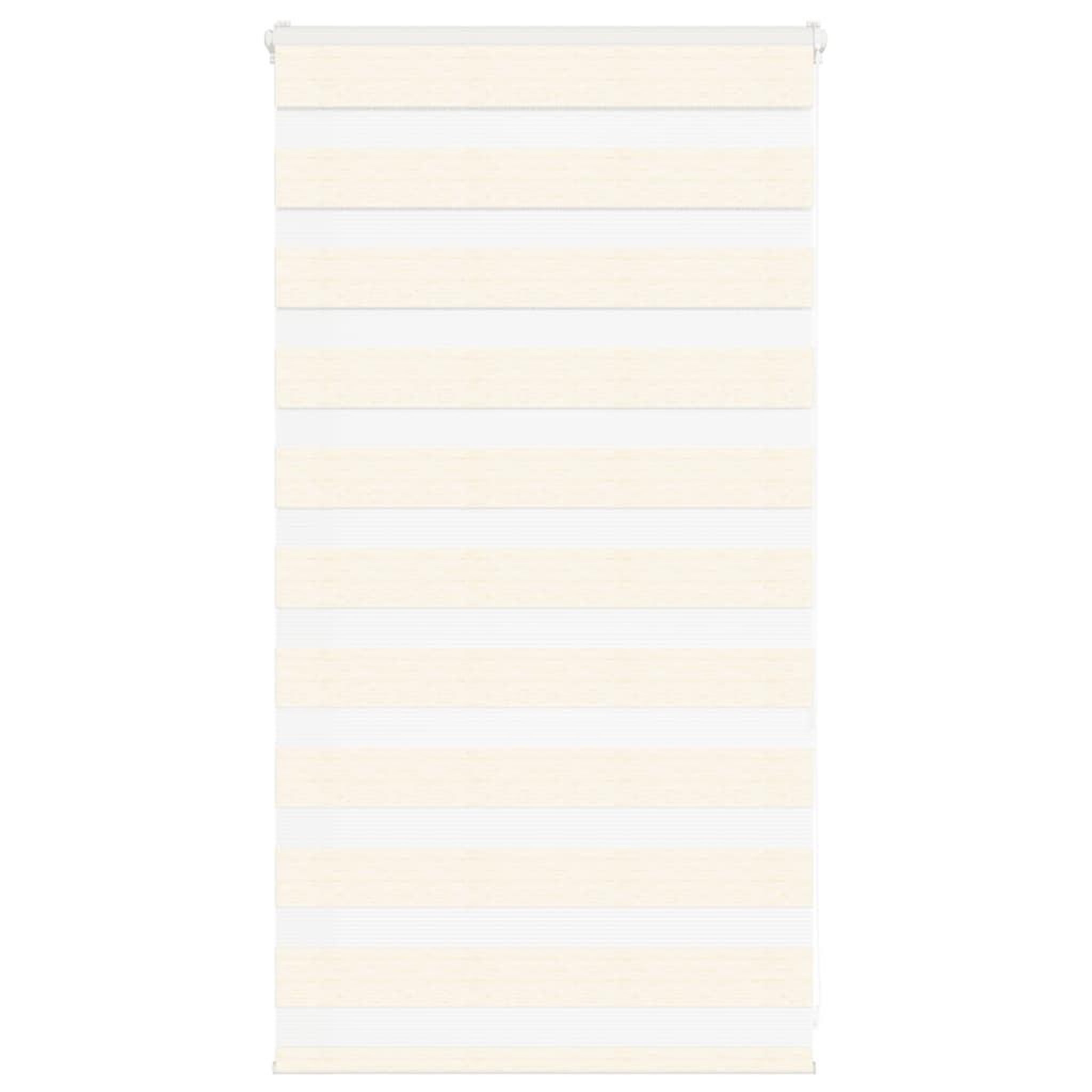 VIDAXL Store zebre beige marbre largeur du tissu 65,9 cm polyester