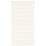 VIDAXL Store zebre beige marbre largeur du tissu 65,9 cm polyester