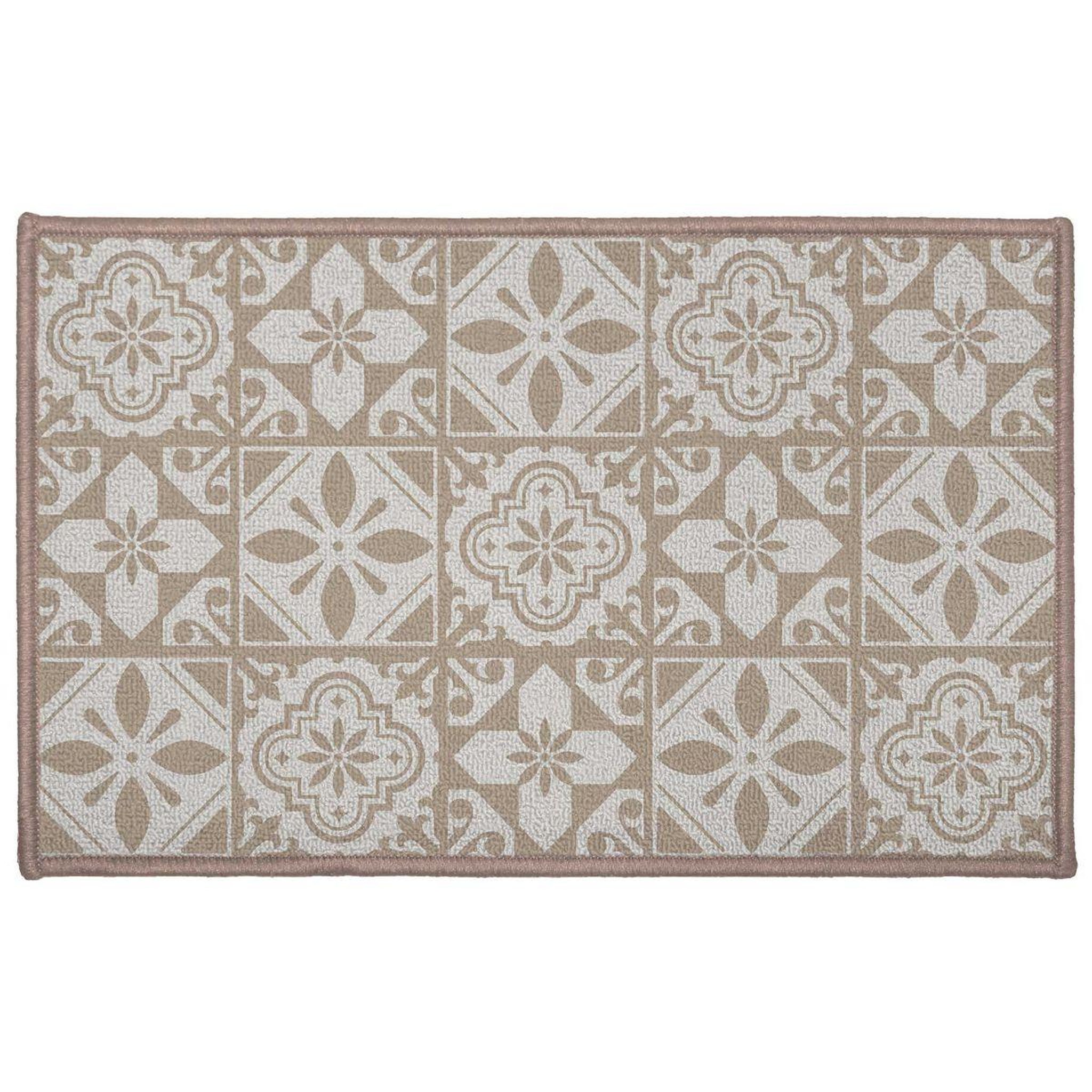 Douceur d'Intérieur Tapis de cuisine  constantine  50x80cm naturel