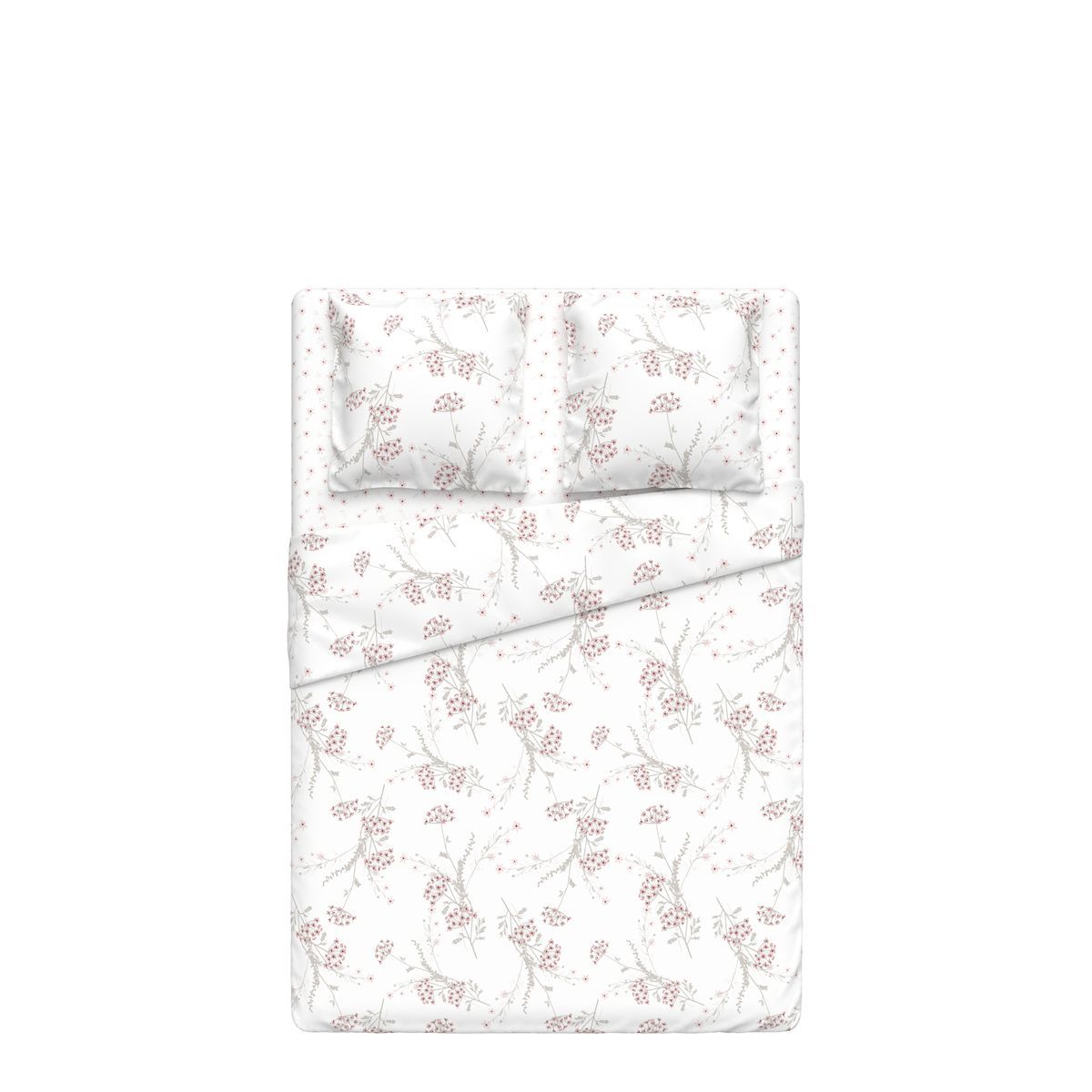 ACTUEL Parure de drap fantaisie en percale de coton 70 fils MAUD