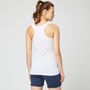 Voir la diapositive 2 : IN EXTENSO Débardeur blanc imprimé active sport femme