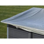 GRE Bâche d'hivernage 580 g/m² pour piscine composite rectangulaire 6,06 x 3,26 m - Gré