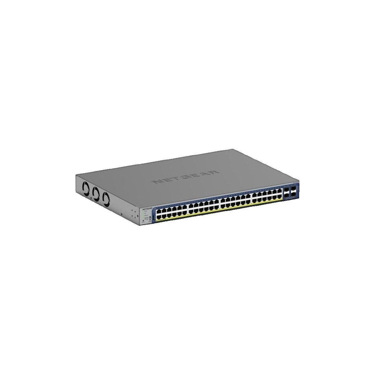 Netgear Commutateur Ethernet NETGEAR GS752TX-300EUS 48 ports Gigabit, 4 ports SFP, châssis métallique