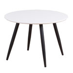 Paris Prix Table Enfant Design  Plaza  60cm Blanc & Noir