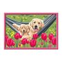 Voir la diapositive 3 : RAVENSBURGER CreArt Kids 31x21cm Labrador et tulipes, Kit de peinture par numéros Numéro d'Art, Des 7 ans, 25852, Ravensburger