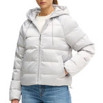 CALVIN KLEIN JEANS Doudoune  Clair Femme Calvin Klein Jeans Satin. Coloris disponibles : Gris