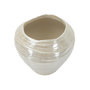 Voir la diapositive 2 : Paris Prix Vase Rond en Céramique  Perly  22cm Blanc