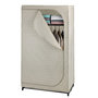 Voir la diapositive 1 : Wenko Armoire penderie 1 étagère en tissu BALANCE - L. 90 x H. 160 cm - Taupe