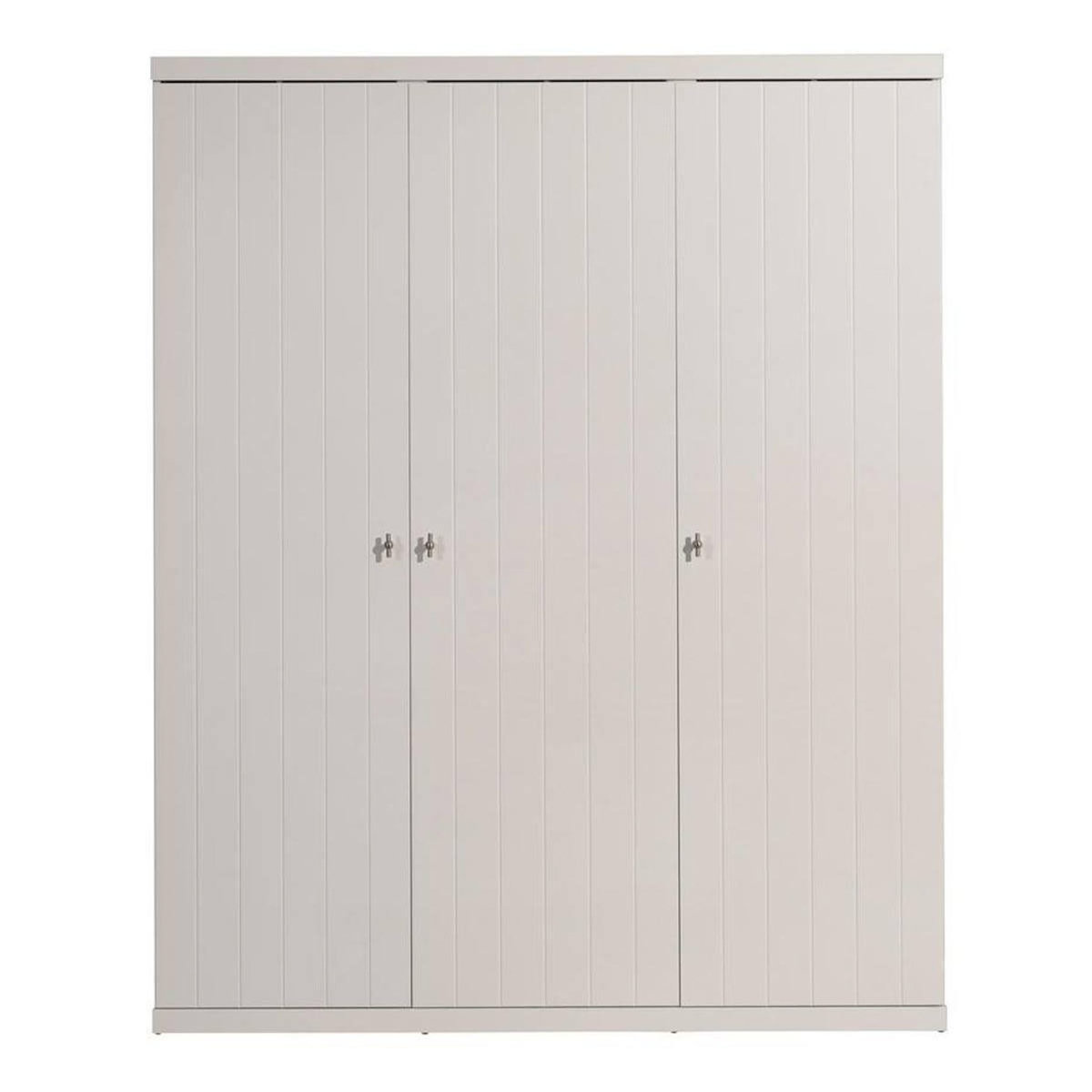 Paris Prix Armoire 3 Portes  Robin  204cm Blanc