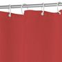 Voir la diapositive 2 : FIVE Rideau de Douche  Modern  180x200cm Rouge