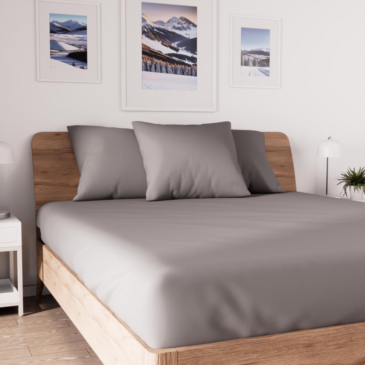 SOLEIL D'OCRE Drap housse en coton JERSEY, par Soleil d'ocre